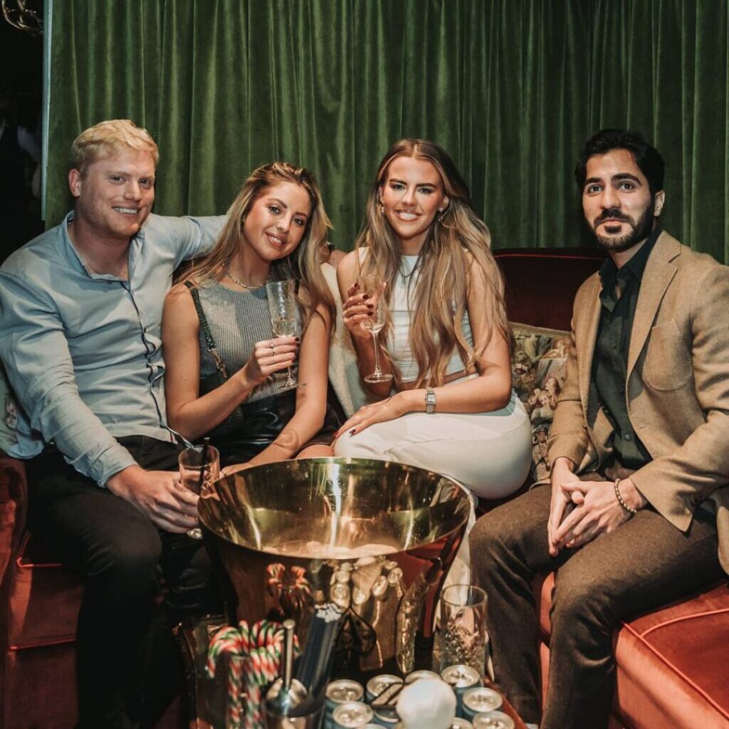 Set in a private members club in the heart of Mayfair, Dear Darling is Mayfair’s newest VIP night club and we are excited to be exploring this lavish venue while mixing and mingling in exclusive settings.