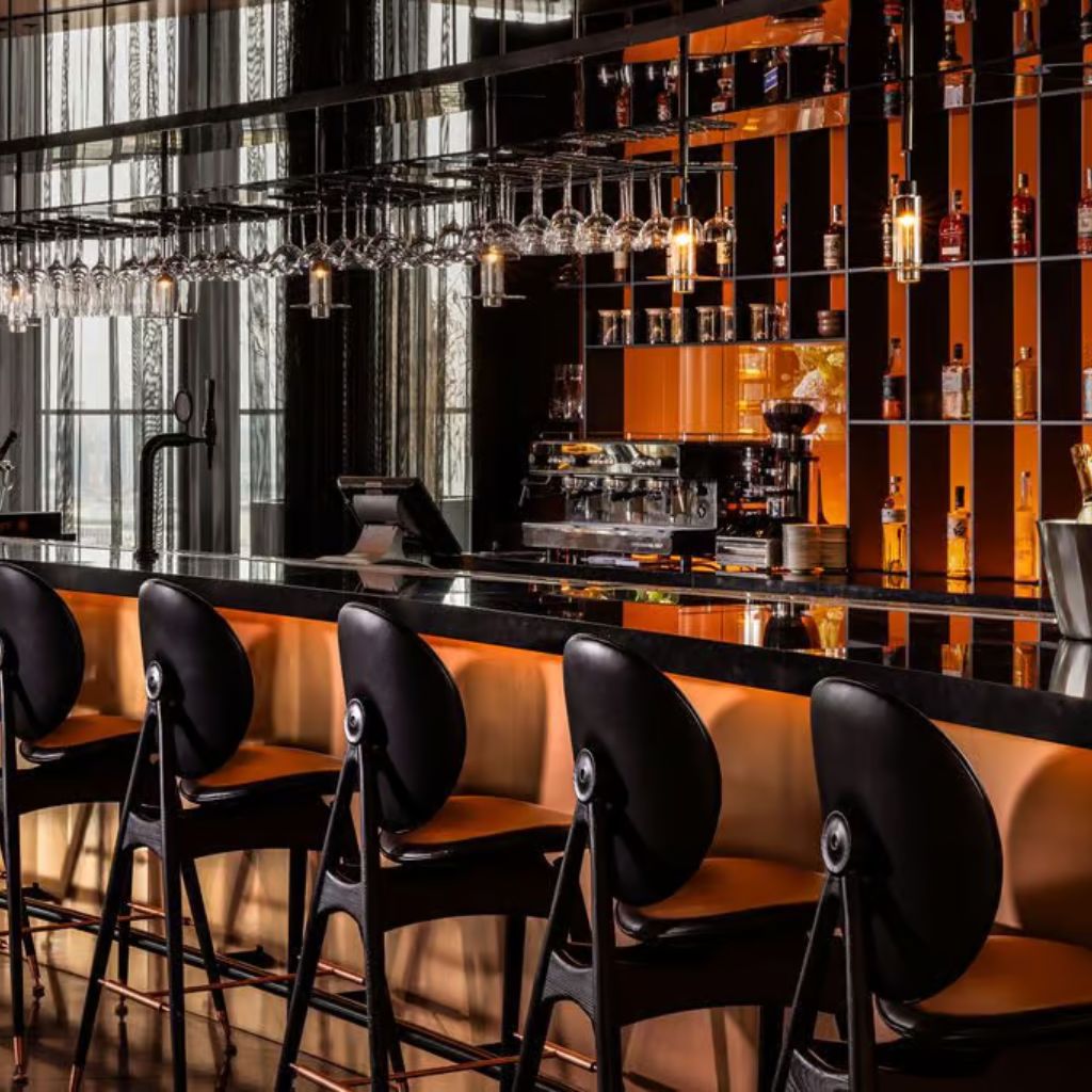 Celebrate the festive season in style with 100 of our members and guests at Solaya London, the brand-new 24th-floor sky bar at the chic art’otel Hoxton. With incredible panoramic views across London, sleek interiors and an elevated, festive atmosphere, this is the perfect setting for our final Cocktails & Conversation social before Christmas.